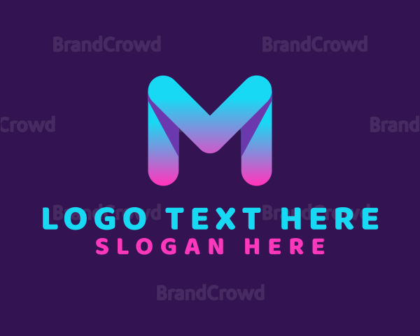 Media Company Letter M Logo