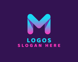 Media Company Letter M  Logo