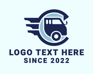 Freight - Freight Vehicle Letter C logo design