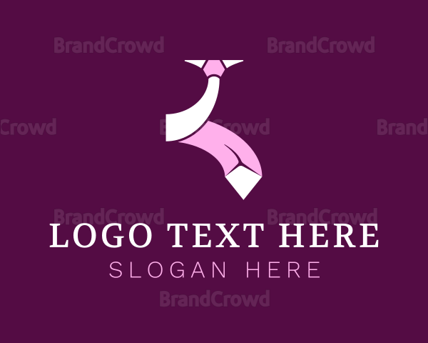 Elegant Formal Neck Tie Logo