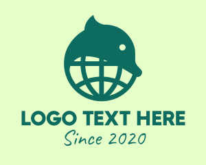 Earth - Green Global Wildlife Conservation logo design