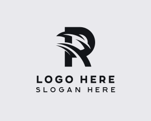 Swoosh - Generic Swoosh Agency Letter R logo design