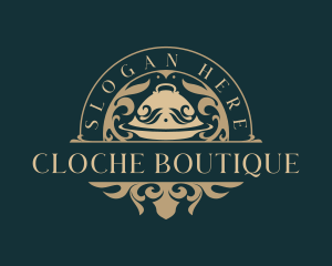  Luxury Gourmet Cloche  logo design