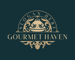  Luxury Gourmet Cloche  logo design