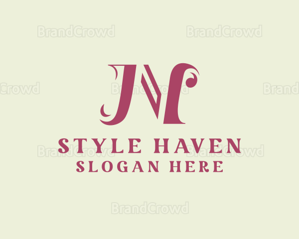 Feminine Style Event Planner Logo