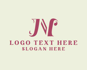 Letter N - Feminine Style Event Planner logo design