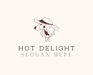 Fashion  Dog Hat logo design