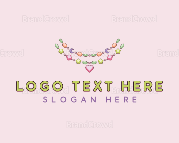 Charm Beads Necklace Logo