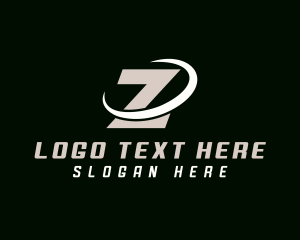 Swoosh - Property Real Estate Letter Z logo design