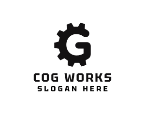 Cog - Machine Gear Cog logo design