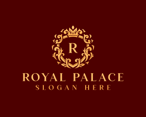 Royal Crown Ornament logo design