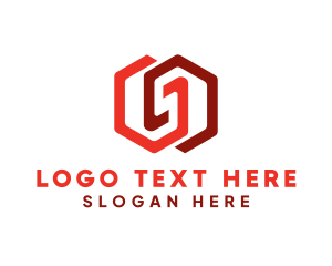 Letter Rg - Modern Tech Letter G logo design