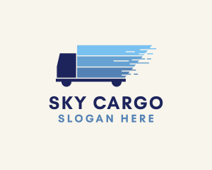 Express Truck Delivery logo design