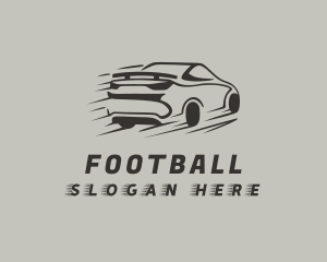 Supercar - Fast Car Racing logo design