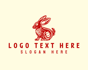 Zodiac - Chinese Zodiac Rabbit logo design