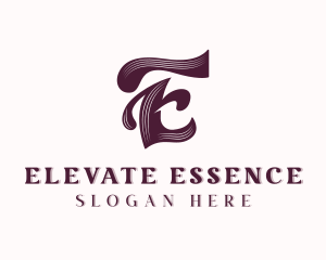 Craftsman Brand Letter E logo design