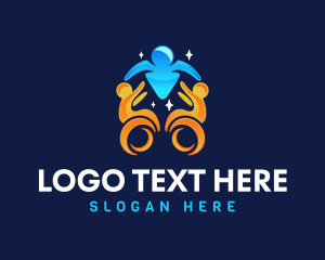 Community - Community Disability Charity logo design