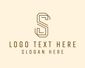 Letter S - Structure Engineer Construction logo design