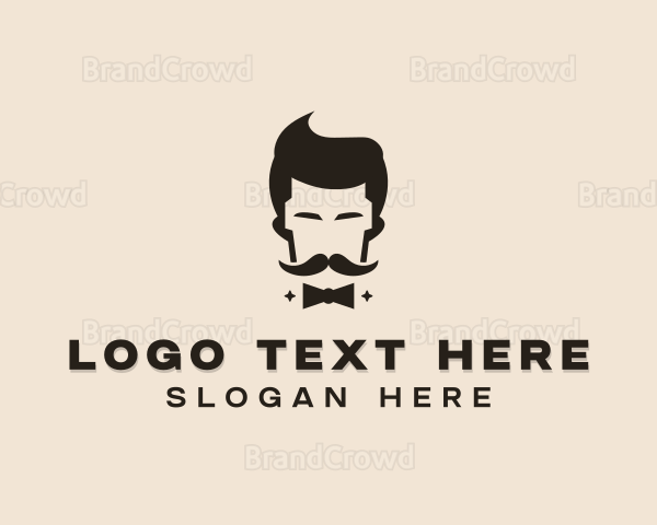 Barber Haircut Hairstylist Logo