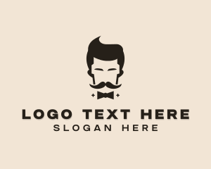 Grooming - Barber Haircut Hairstylist logo design