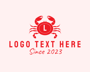 Crab - Red Crab Seafood Restaurant logo design