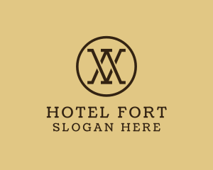 Luxury Hotel Business logo design