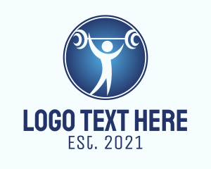 Emblem - Physical Fitness Emblem logo design
