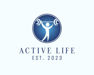 Physical Fitness Gym logo design