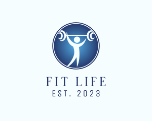 Fitness - Physical Fitness Gym logo design