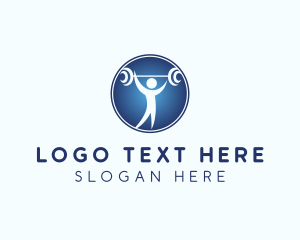 Physical Fitness Gym logo design