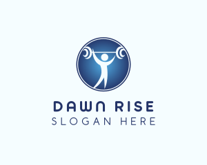 Physical Fitness Gym logo design