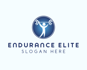 Physical Fitness Gym logo design