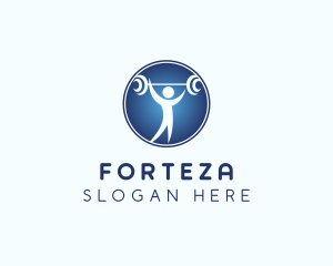 Physical Fitness Gym logo design