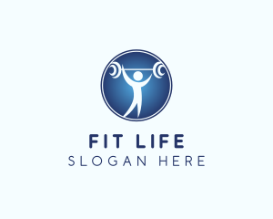 Physical Fitness Gym logo design