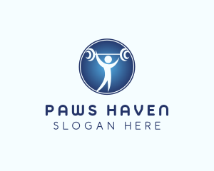 Physical Fitness Gym logo design