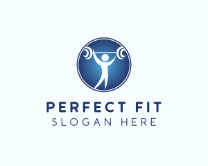 Physical Fitness Gym logo design