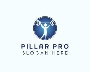 Physical Fitness Gym logo design