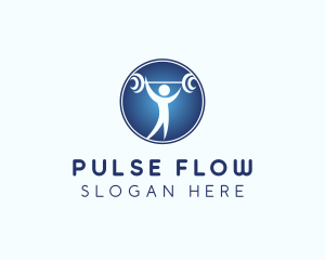 Physical Fitness Gym logo design