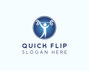 Physical Fitness Gym logo design