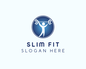 Physical Fitness Gym logo design