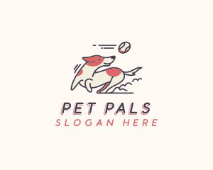 Pet Puppy Dog Training logo design