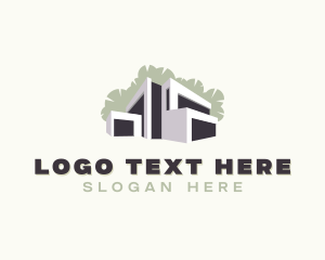 Residence - Real Estate Property logo design