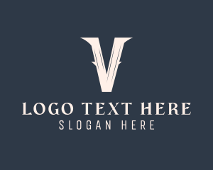 Letter V - Esports Gaming Team logo design