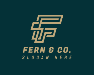 Deluxe Generic Letter F logo design