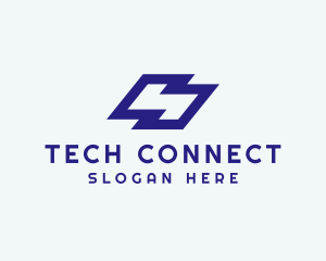 Tech Software Business Logo