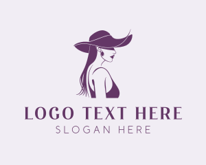 Lady - Lady Couture Modeling logo design
