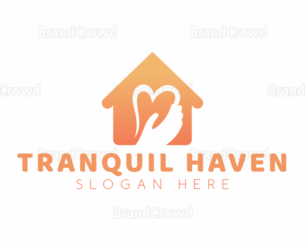 Heart Hand House Logo