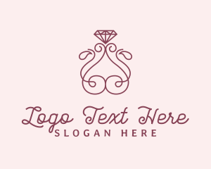 Perfumery - Premium Ornamental Jewelry logo design