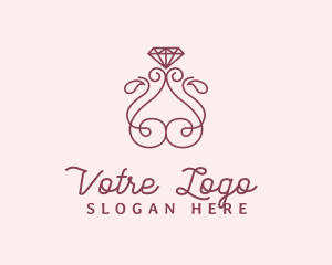 Antique - Premium Ornamental Jewelry logo design