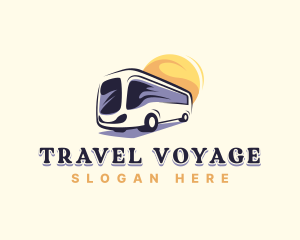 Trip - Vacation Bus Trip logo design
